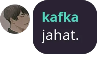🫀 emoji kafka anak alim Telegram sticker 21 of 24