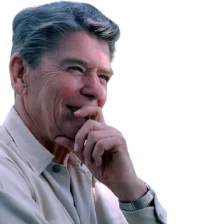 Sticker from Ronald Reagan : @Hototristan