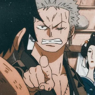 ⚔ emoji zoro's !   @BIOENEL Telegram sticker 5 of 13