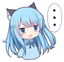 😳 emoji Amashiro Natsuki 한국어(Korean) Telegram sticker 14 of 57