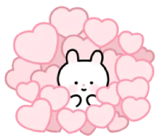 Sticker from Soft Bunny  | @cutestickers4you