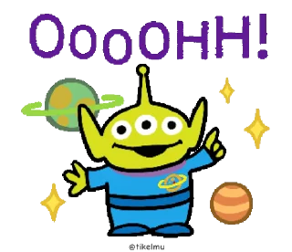 Sticker from Toy Story! @tikelmu