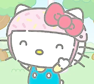 Sticker from 𓏲࣪  hello kitty pastel! {❀- @scribbnle}