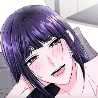 💜 emoji ʕ Sulhwa @tikelcity2 ʔゝ☆ Telegram sticker 17 of 45
