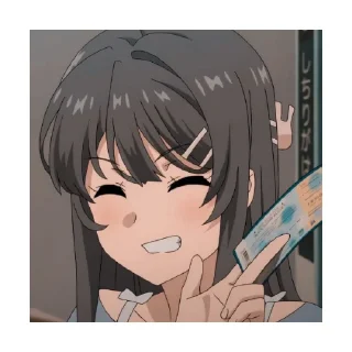 Sticker from Waifu's by @God