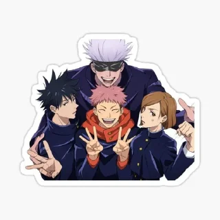 ☺️ emoji Gojo @wallgun Telegram sticker 23 of 40