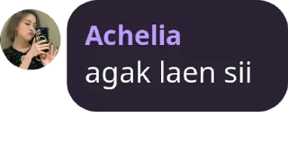 💗 emoji Ketikan achel Telegram sticker 2 of 31