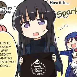 👾 emoji Shirokane Rinko - 🕊️ Telegram sticker 11 of 25
