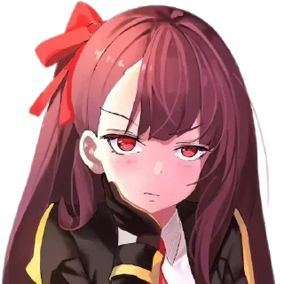 😒 emoji Anime Stickers ~ @grup_anime_random Telegram sticker 1 of 90