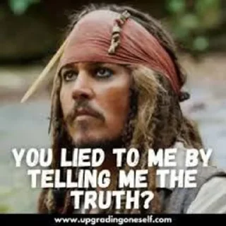 🌚 emoji Captain Jack sparrow Telegram sticker 6 of 31