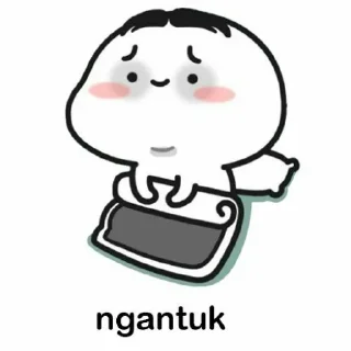🌔 emoji @Stikergemoyyyook Pentol🍢 Telegram sticker 9 of 24