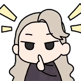 🤬 emoji 乃琳脑洞波装扮 @vytessa 维护 Telegram sticker 9 of 20