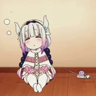 🎈 emoji Kanna kamui @Hanim1O Telegram sticker 22 of 120