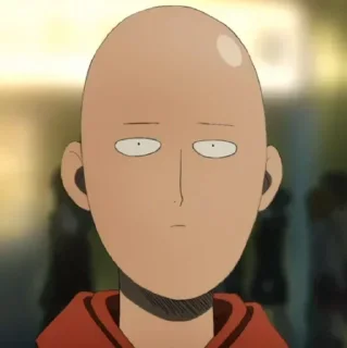 ⚜️ emoji Saitama  [ @VoidxNetwork ] Telegram sticker 22 of 33