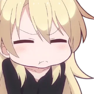 😣 emoji Anime Stickers ~ @grup_anime_random Telegram sticker 14 of 90