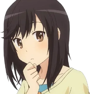 🤔 emoji Anime Stickers ~ @grup_anime_random Telegram sticker 17 of 90