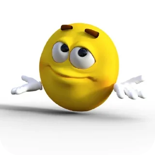 🙂 emoji Mhm ahm!? Telegram sticker 10 of 32