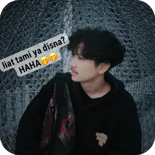 🤪 emoji yg liat monyet hahahaa Telegram sticker 5 of 11