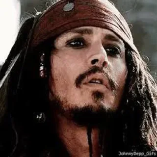 🤔 emoji Captain Jack sparrow Telegram sticker 13 of 31