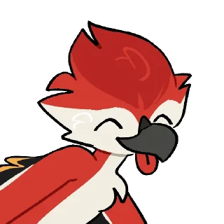 😝 emoji The Zack Pack! (@ZackBird) Telegram sticker 18 of 67