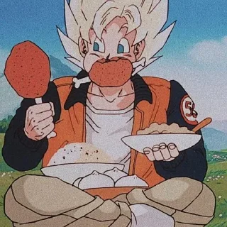 🍗 emoji Ita loves Goku Telegram sticker 22 of 39