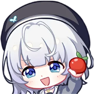 😆 emoji 雫るる 不由 @fivestarrcrest 维护 Telegram sticker 10 of 31