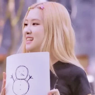 🐝 emoji ✶˚. 로제 V.5҂  @Califorinia ᝰ Telegram sticker 21 of 45