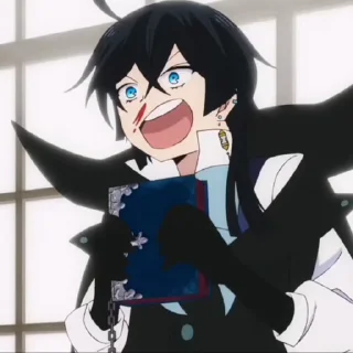💙 emoji Vanitas @Hanim1O pack 2 Telegram sticker 23 of 94