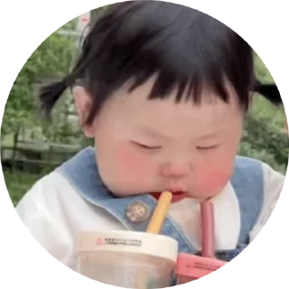 🫥 emoji 小孩表情包点击 @shayudidibiaoqing Telegram sticker 14 of 49