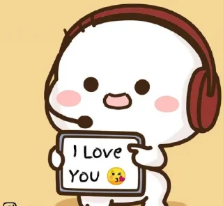 😘 emoji Chiku duck 🌸🍃 @stickersbag Telegram sticker 17 of 120