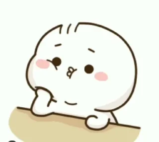 🤔 emoji Chiku duck 🌸🍃 @stickersbag Telegram sticker 14 of 120