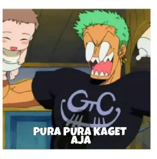 😎 emoji zoro @bagistikerni Telegram sticker 4 of 20