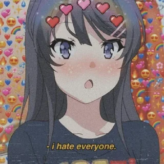 ❤️ emoji @lonely_weeb Vol.11 Telegram sticker 7 of 120