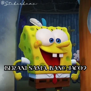 Sticker from Spongebob @FVCKIESTGURL