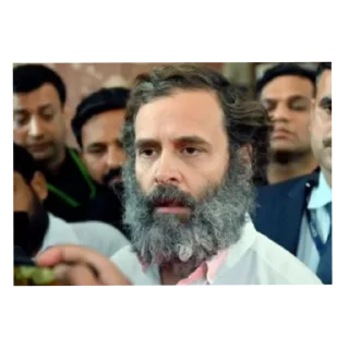 💇 emoji Rahul Gandhi Telegram sticker 20 of 35