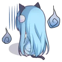 😰 emoji Amashiro Natsuki 한국어(Korean) Telegram sticker 7 of 57