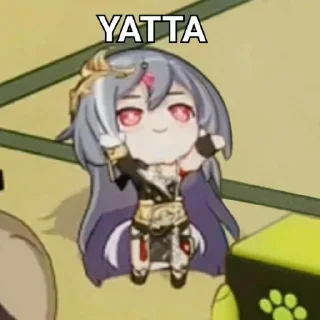 😱 emoji Honkai Impact meme Telegram sticker 10 of 15