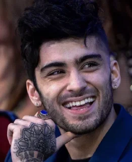 😆 emoji @stickersbag 🌟 zayn malik 💖 Telegram sticker 5 of 50