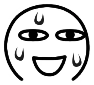 😅 emoji Aru Stickers | @CozyFocx Telegram sticker 17 of 120
