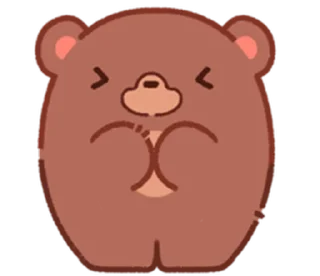 Sticker from choco bear | @cutestickers4you