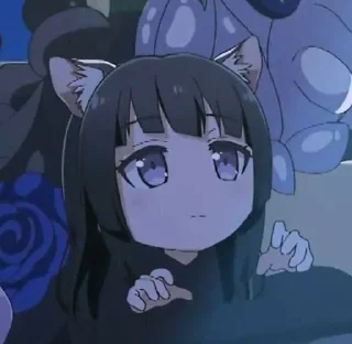 🖤 emoji Rinko BangDream [InariChuu] Telegram sticker 11 of 18