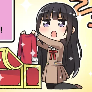 Sticker from Shirokane Rinko - 🕊️