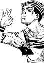 👌 emoji JoJo's Bizarre Adventure Telegram sticker 5 of 41