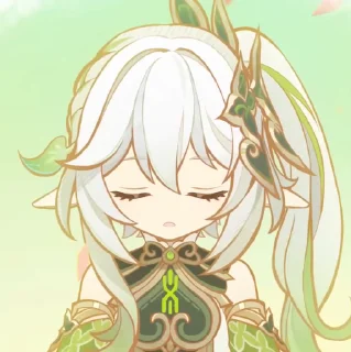 🌱 emoji Nahida @Hanim1O Telegram sticker 20 of 100