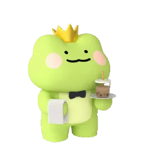 💫 emoji 蛙娃 更多表情👉 @emo315 Telegram sticker 20 of 40
