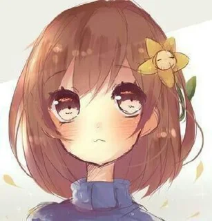 ❤️ emoji Frisk by @StickerAnimePack Telegram sticker 13 of 75