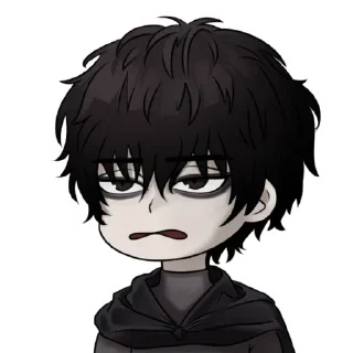 😕 emoji Shadow Slave @LordClay Telegram sticker 21 of 118