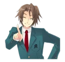 😄 emoji The Melancholy of Haruhi Suzumiya Telegram sticker 19 of 41