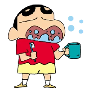 🥱 emoji Shinchan Telegram sticker 16 of 44