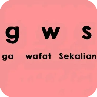 Sticker from yg baca monyet